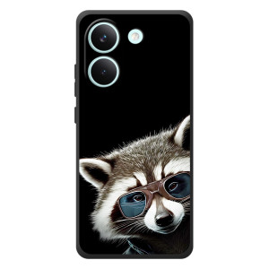 Силіконовий Чохол з Энотами  на Xiaomi Poco X8 Pro – Стильний Єнот
