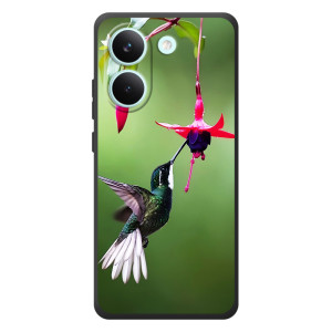 Силиконовый чехол с птичкой на Xiaomi Poco X8 Pro – Калибри