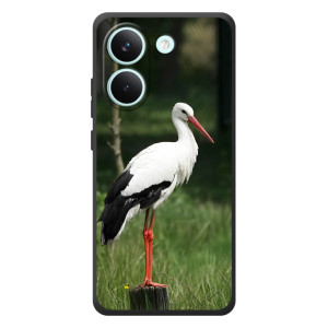 Силиконовый чехол с птичкой на Xiaomi Poco X8 Pro – Лелека