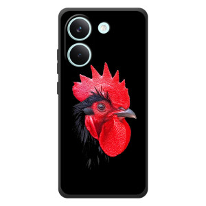 Силиконовый чехол с птичкой на Xiaomi Poco X8 Pro – Петушок