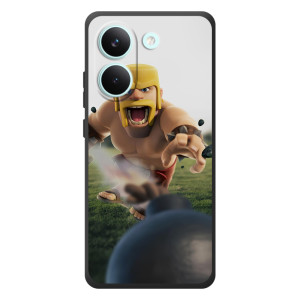 Чехол з героями Клеш Рояль для Xiaomi Poco X8 Pro (Варвар)