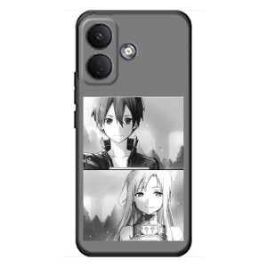 Чехол с персонажами АНИМЕ на Xiaomi Poco X8 – Кирито-Асуна