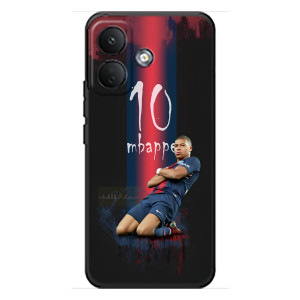 Чехол (TPU) с Футболистом на Xiaomi Poco X8 – MBAPPE 10