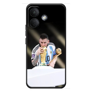 Чехлы Лео Месси Аргентина для Xiaomi Poco X8 (Кубок Мира)