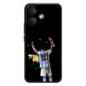 Чехлы Лео Месси Аргентина для Xiaomi Poco X8 (Лео Чемпион)