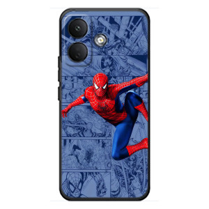 Силиконовый Чехол для Xiaomi Poco X8 (Человек Паук)