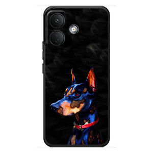 Бампер для Xiaomi Poco X8 с картинкой "Песики" (Собака Мопс)