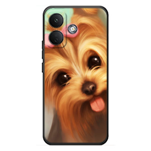Чехол (ТПУ) Милые собачки для Xiaomi Poco X8 – Йоршенский терьер