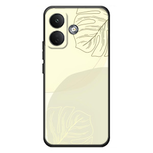 Чехол цветочный дизайн для Xiaomi Poco X8 (Зелёный фон)