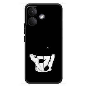 Силиконовый Чехол на Xiaomi Poco X8 с картинкой Nike (Nike стиль)