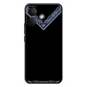 Силиконовый Чехол на Xiaomi Poco X8 – Воротник вышиванки