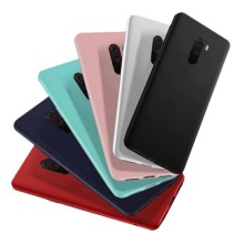 Чохол для Xiaomi Pocophone F1 - матовий Candy TPU – Рожевий