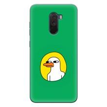 Бампер с принтом Мемы для Xiaomi POCO F1 – Мем Утка