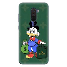 Чехлы для Xiaomi POCO F1 - Скрудж МакДак Louis Vuitton (PREMIUMPrint) (Богатая Утка)