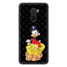 Чехлы для Xiaomi POCO F1 - Скрудж МакДак Louis Vuitton (PREMIUMPrint) (Богатство Макдака)