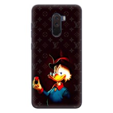 Чехлы для Xiaomi POCO F1 - Скрудж МакДак Louis Vuitton (PREMIUMPrint) (Скрудж с бриллиантом)