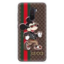 Чохли  GUCCI для ПОКО Ф1 (AlphaPrint) (Маус Гуччі)