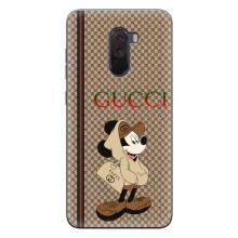 Чохли  GUCCI для ПОКО Ф1 (AlphaPrint) (Mickey GUCCI)