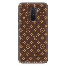 Чехлы Луи Витон для Xiaomi POCO F1 (AlphaPrint - LOUIS VUITTON) (фон LOUIS VUITTON)