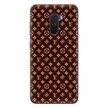 Чехлы Луи Витон для Xiaomi POCO F1 (AlphaPrint - LOUIS VUITTON) (лого LOUIS VUITTON)