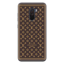 Чехлы Луи Витон для Xiaomi POCO F1 (AlphaPrint - LOUIS VUITTON) (обои LV)