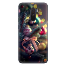 Чехлы на Новый Год Xiaomi POCO F1 (Красивая елочка)