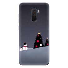 Чехлы на Новый Год Xiaomi POCO F1 – Снеговички