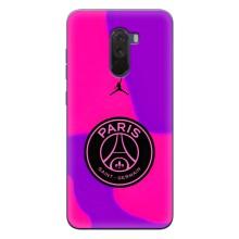 Чохли PSG для Xiaomi POCO F1 (AlphaPrint) (яскравий ПСЖ)