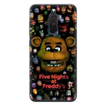 Чохли П'ять ночей з Фредді для Сяомі Поко Ф1 (Freddy)