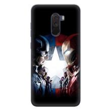 Чохли з героями Марвел Xiaomi POCO F1 (VPrint)