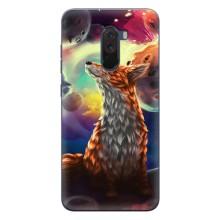 Чохли з картинкою Лисичка для Xiaomi POCO F1 (VPrint) (Лисичка в космосі)