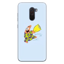 Чохли з Патріком на Xiaomi POCO F1 (Патрік із подушкою)