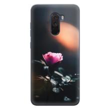 Чохли з принтом Троянд для Xiaomi POCO F1 – Квітка нічна