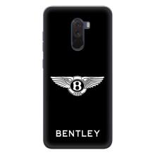 Чехлы с тематикой "Крутые машины" на Xiaomi POCO F1 – Logo Bentley