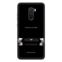 Чехлы с тематикой "Крутые машины" на Xiaomi POCO F1 – Черный Land Rover