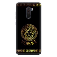 Чехлы VERSACE для Поко Ф1 (PREMIUMPrint) (Logo Versace)