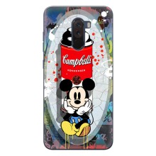 Чехол Disney Mouse Xiaomi POCO F1 (PREMIUMPrint) (Американский Маус)