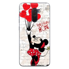 Чехол Disney Mouse Xiaomi POCO F1 (PREMIUMPrint) (Heart Minni)