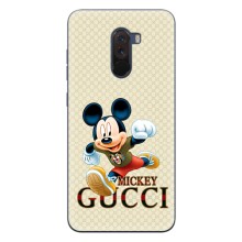 Чехол Disney Mouse Xiaomi POCO F1 (PREMIUMPrint) (Mikki Gucci)