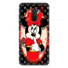 Чехол Disney Mouse Xiaomi POCO F1 (PREMIUMPrint) (Минни Маус ЛВ)