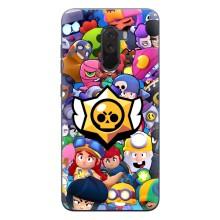 Чехол для Xiaomi POCO F1 Бравл Старс (VPrint)