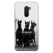 Чехол ДОБЕРМАН для Xiaomi POCO F1 – Три добермана