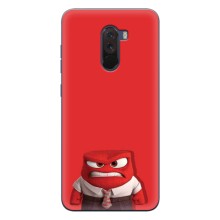 Чехол Головоломка для Xiaomi POCO F1 - (AlphaPrint) (Гнев)