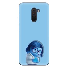 Чехол Головоломка для Xiaomi POCO F1 - (AlphaPrint) (Печаль)