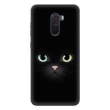 Чехол на тематику: Коты для Xiaomi POCO F1 – Черный Котик