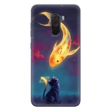 Чехол на тематику: Коты для Xiaomi POCO F1 – Встреча