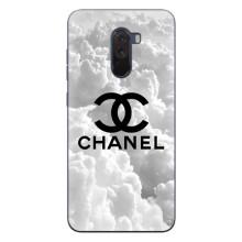 Чехол с Брендами одежды на Сяоми Поко Ф1 – CHANEL