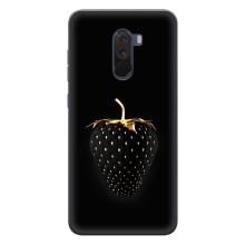 Чохол з зображенням смачної їжі для Xiaomi POCO F1 – Чорна полуниця