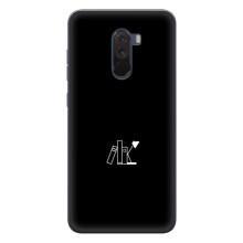 Чехол с картинками на черном фоне для Xiaomi POCO F1 – Книжки