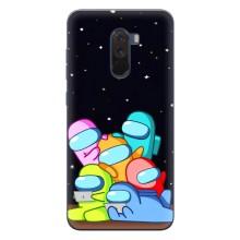 Чохли Амонг Ас для Xiaomi POCO F1 (AlphaPrint) (Скіни в космосі)
